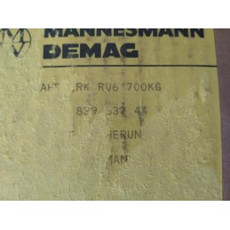 Demag Lauffahrwerk RU 6 DK 700 kg Traverse 110-170 mm 83963244