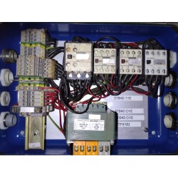 Demag contactor control with selector circuit PK1-PK 10 mains connection switch