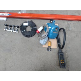 Demag KBK1 monorail 3 m with chain hoist PK1-N 125 kg cpl. system