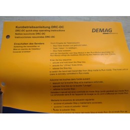 Demag DRC-6 DC transmitter set 77340044