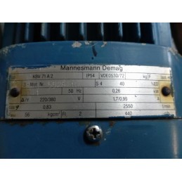 Demag motor KBV 71 A2