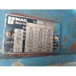 Demag P 208 H7 hoist 20/7 P4|13/3 P4|Fg 16/20