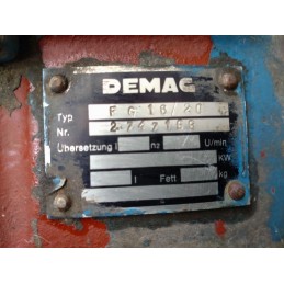 Demag P 208 H7 hoist 20/7 P4|13/3 P4|Fg 16/20