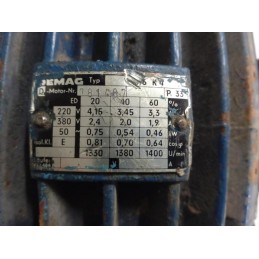 Demag Motor 13/6 K4 Fahrwerksantrieb 61536444