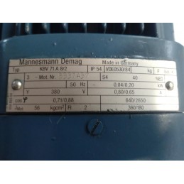 Demag Motor KBV 71 A 8/2+AFL04 i-57,9