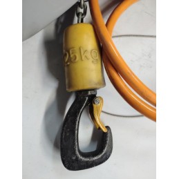 Demag chain hoist PK1 N 125kg hook path 1.70m