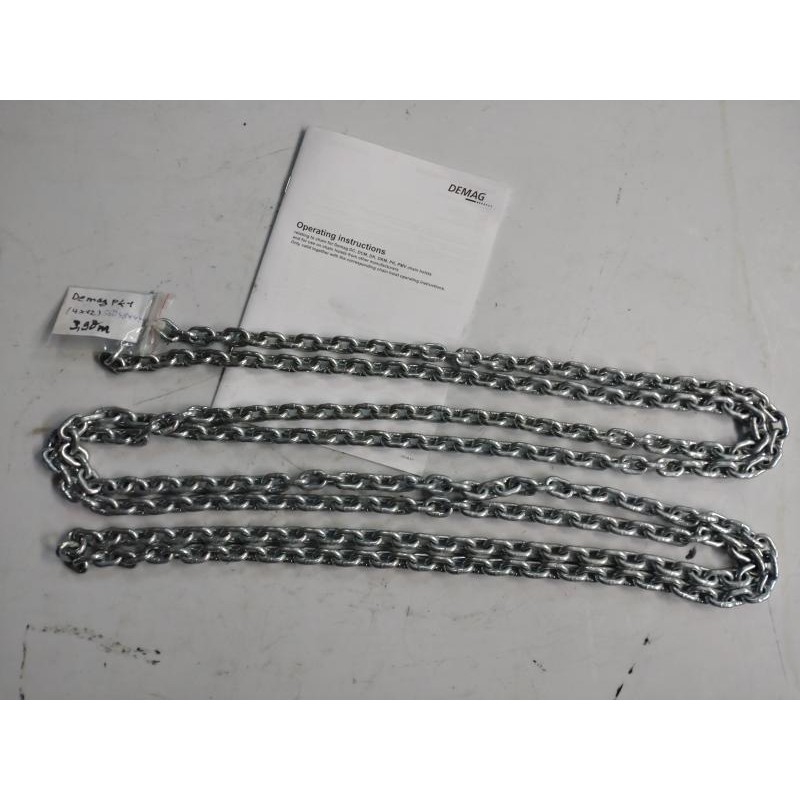 Demag PK 1 load chain 4x12mm 3.90m 56048444